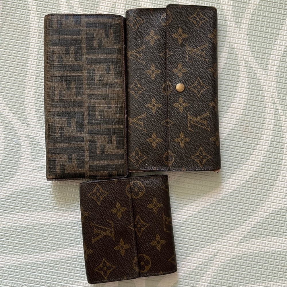 Lv &Fendi Wallets Bundle - image 1
